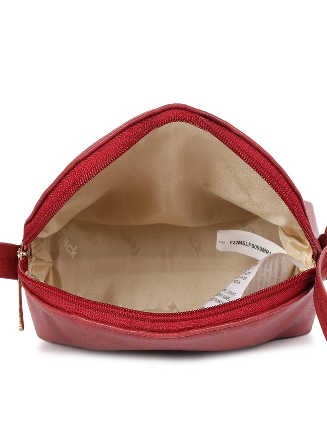 Fastrack Textured Women Sling Bag for Women, Ladies & Girls | Made of Premium PU Material | Slings for Casual Carry - Image 4
